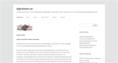 Desktop Screenshot of digitalbahn.at